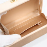 Roger Vivier ロジェヴィヴィエ ナイトボックス セカンドバッグ ベージュサテン 鞄 レディース 箱・保管袋 H21403