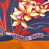 エルメス HERMES スカーフ カレ90 シルク FLAMINGO PARTY フラミンゴパーティー オレンジ H12420
