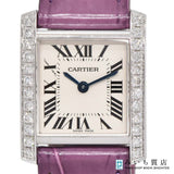 稼働 腕時計 Cartier カルティエ タンクフランセーズSM ベゼルD 750 WE100251 QZ 2023.4月電池交換済 eco891
