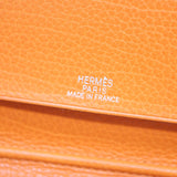 HERMES エルメス 手帳カバー アジャンダカバー ヴィジョン ⬜︎K刻印 オレンジ H24837