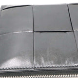 BOTTEGA VENETA ボッテガヴェネタ 長財布 カセット マキシイントレチャート ラウンドジップ ブラック 袋あり 23k418-11