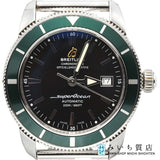 腕時計 稼働 BREITLING ブライトリング 自動巻き スーパーオーシャンヘリテージ42 A17321 黒色文字盤 箱保コマ yo1451