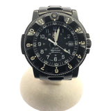 腕時計 稼働  LUMINOX ルミノックス F-117 NIGHTHAWK 3400 クォーツ ラックメタル ブラック色文字盤 ギャラ/コマ M4317