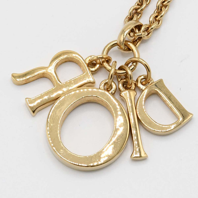 Christian Dior ディオール ネックレス GP ゴールドカラー 約23.5g アクセサリー 箱有 22k213-3