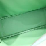 HERMES エルメス ミニプリュム プリュム20 ハンドバッグ ◯W刻印 1993年製 グリーン H20488