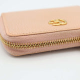 GUCCI グッチ GG マーモント L字 ジップアラウンド 財布 ジップウォレット ピンク カードケース H21010