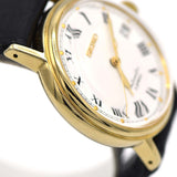 腕時計 稼働 SEIKO セイコー 6R15-00V0 メカニカル 自動巻き AT 白色文字盤 ベルト尾錠社外品 25k355-6