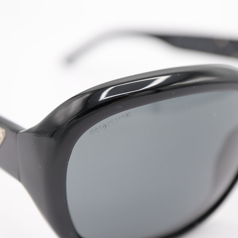 PRADA プラダ サングラス SPR10M 59□16 1AB-1A1 130 眼鏡 メガネ 度なし ブラック ケース有 H19888