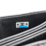 CHANEL シャネル ミニ チェーンウォレット マトラッセ ココマーク 星 キャビアスキン ブラック 箱あり 24k515-5