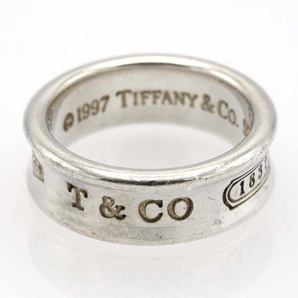 TIFFANY&Co. ティファニー ナローリング 1837 13号 シルバー 925 指輪 約7.3g アクセサリー H20391