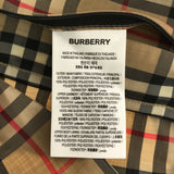 バーバリー Burberry ジャケット チェック柄 XS サイズ 8024031 フード メンズ パーカー ブラック 21s1056-1