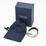 Christian Dior ディオール ブレスレット ブレス CDロゴ アクセサリー ブラック×シルバー色 メンズ 箱有 H18907