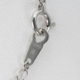 仕上済 TASAKI タサキ ネックレス パール ダイヤ K18WG D0.06 ホワイトゴールド 約2.7g ジュエリー 箱有 H6944