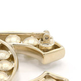 CHANEL シャネル ブローチ ココマーク フェイクパール A64978 30.7g アクセサリー 箱有 yo1365