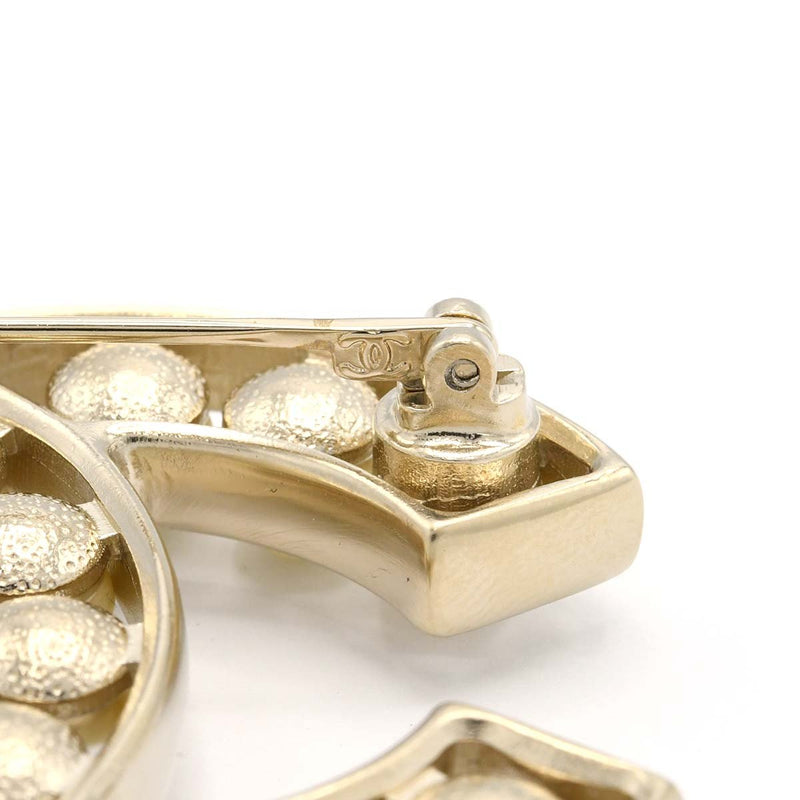 CHANEL シャネル ブローチ ココマーク フェイクパール A64978 30.7g アクセサリー 箱有 yo1365
