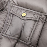 MONCLER モンクレール ROMARIN ロゴワッペン付フーデッドダウンコート 120934936505 53048 サイズ2 ブラウン系 H21141