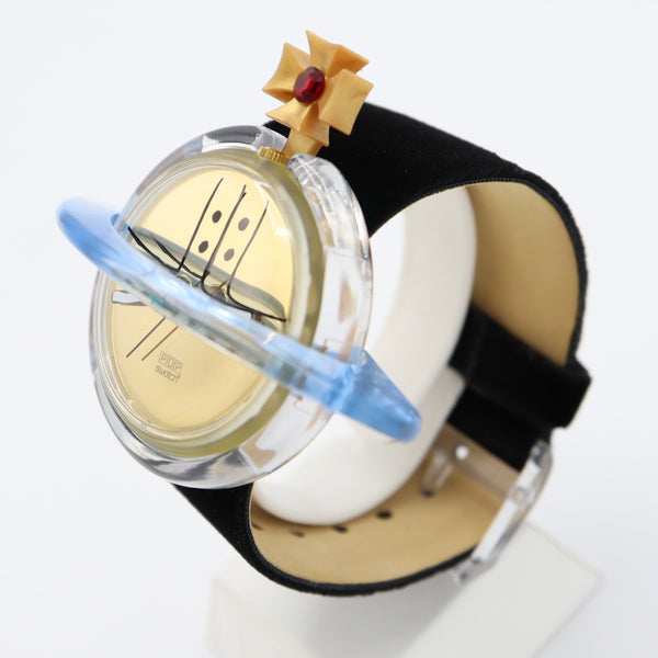 Vivienne Westwood ヴィヴィアンウエストウッド Swatch スウォッチ POP クォーツ 2025.9電池交換済み H12372