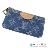 LOUIS VUITTON LV ルイヴィトン M82961 カードキーケース ポシェットクレ デニム M2807