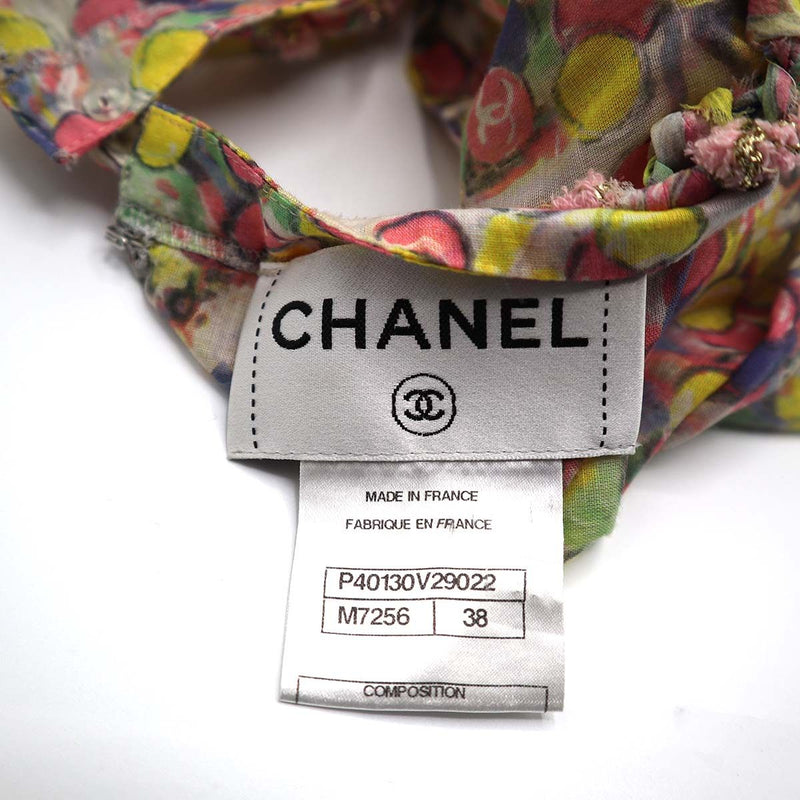 CHANEL シャネル チュニック ワンピース P40130 サイズ38 マルチカラー レディース H20437