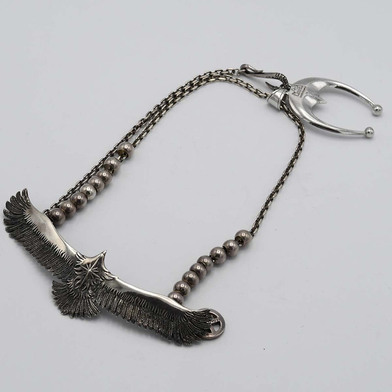 SAAD サード ネックレス イーグル シルバー 925 88.7g アクセサリー 21k572-1