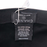 CHANEL シャネル キャップ 帽子 デニム コットン ブラック レディース 箱有り H20789