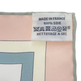 HERMES エルメス カレ90 Tapis de Selle タピ・ドゥ・セル ピンク シルク100％ 箱 服飾小物 H21500