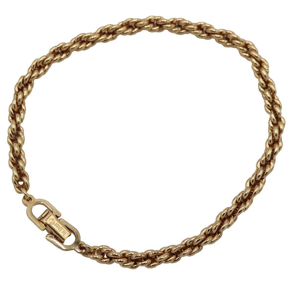 Christian Dior ディオール ブレスレット 約8.9g ゴールドカラー アクセサリー H20430