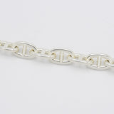 HERMES エルメス ブレスレット シェーヌダンクルTGM 13コマ Ag925 シルバー アクセサリー 約114g メンズ 24s1008-3