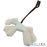 HERMES エルメス バディチャーム 犬 水色系 バッグチャーム キーホルダー 26k813-5