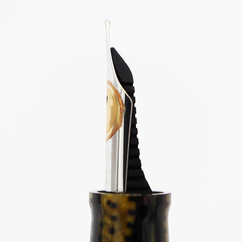 OMAS オマス 80周年 アルテイタリアーナ ブルキナ 万年筆 ペン先18K 筆記用具 筆記未確認 eco1531