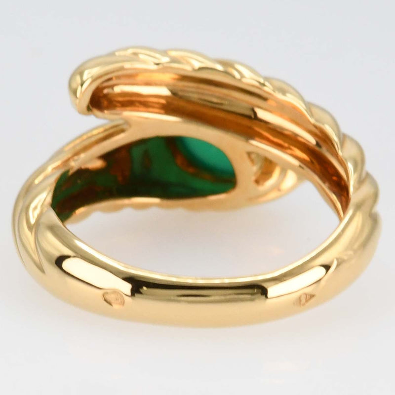 仕上済 BOUCHERON ブシュロン リング セルパンボエム カルセドニー #57 約16.5号 750 8.9g ジュエリー 鑑有 eco317