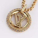 LOUIS VUITTON LV ルイヴィトン ネックレス M00759 コリエ ルイーズ バイ ナイト 8.5g ゴールドカラー アクセサリー M4002