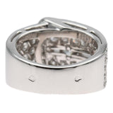 仕上済 VanCleef&Arpels ヴァンクリーフ&アーペル VCA リング 指輪 750 ダイヤ 約8号 9.7g ジュエリー ケース有 ok687