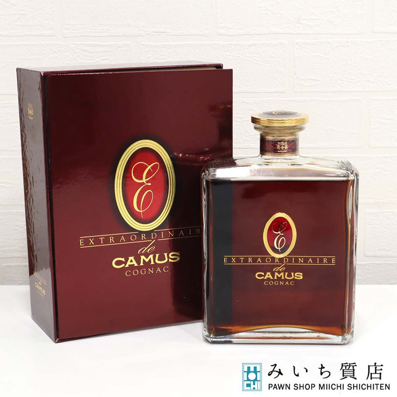 未開栓 お酒 ブランデー カミュ CAMUS コニャック エクストラ オルディネール 700ml 40％ 箱付き 24k418-1