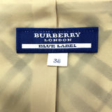 BURBERRY BLUE LABEL バーバリー ブルーレーベル ワンピース ノースリ 38サイズ ノバチェック ベージュ レディース ok360-24