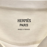 エルメス HERMES Tシャツ 38 サイズ 3E4620DL ホワイト 白 綿 半袖 トップス 衣類 服 23k281-3