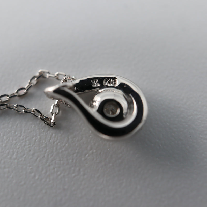 Vendome Aoyama ヴァンドーム青山 ダイヤ K18/K18WG 約1.9g ネックレス アクセサリー eco1702