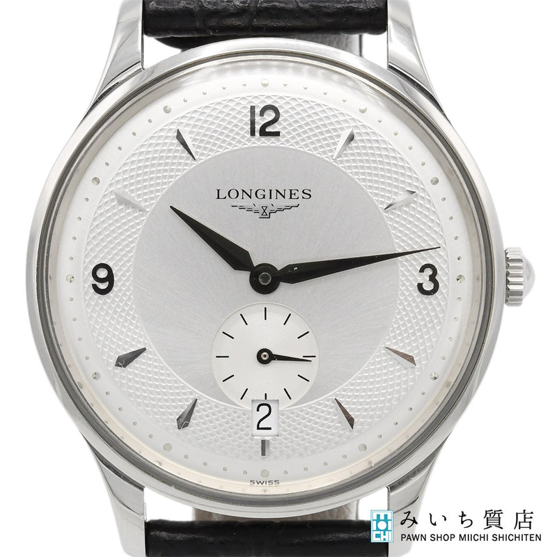 稼働 腕時計 LONGINES ロンジン L.4.685.4 28854297 スモセコ 自動巻き シルバー色文字盤 未記入保証書有 H20271