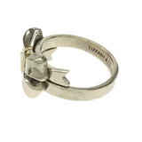 TIFFANY&Co ティファニー リボン リング 指輪 925 750 約11.5号 総重量約6.1g アクセサリー H15339-2