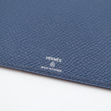 HERMES エルメス プティ アッシュ カードホルダー カードケース カバ かば パスケース 青系 箱有 H20086