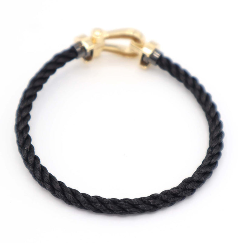 仕上げ済 FRED フレッド ブレスレット フォース10 MM ゴールド 750 約10.6g  アクセサリー H14967