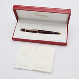 Cartier ディアボロドゥカルティエ ボールペン 筆記用具 文房具 筆記確認済 ケース有 ok1127