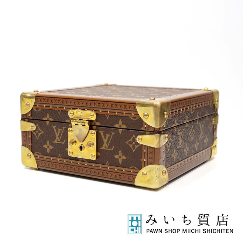 LOUIS VUITTON ルイヴィトン M10171 コフレ・ジュワイアリー ブルーラグーン モノグラム ジュエリーボックス ジュエリーケース ok856