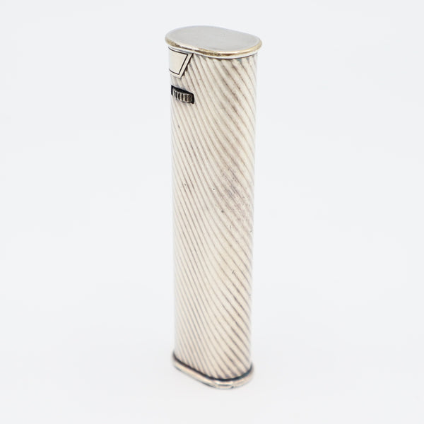 dunhill ダンヒル ガスライター スリム ローラー式 シルバーカラー 喫煙具 着火未確認 M619-2