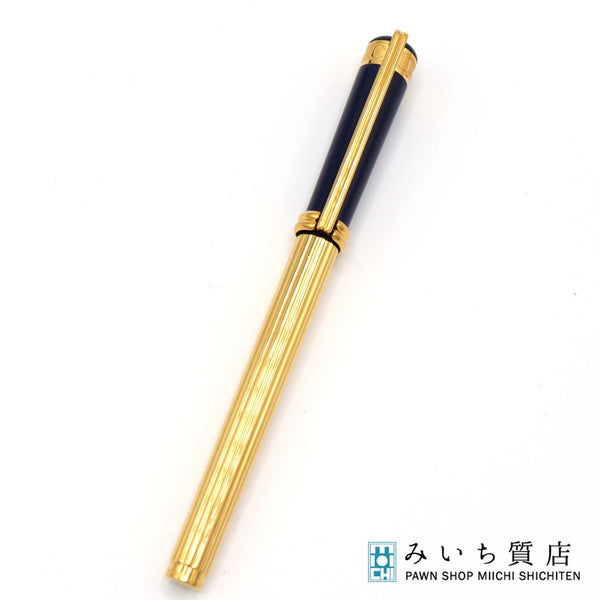 Christian Dior ディオール ボールペン CD ネイビーカラー ゴールドカラー 文房具 筆記用具 筆記未確認 M3806