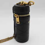YVES SAINT LAURENT サンローラン ミニショルダー リップケース ブラック チェーン H25544