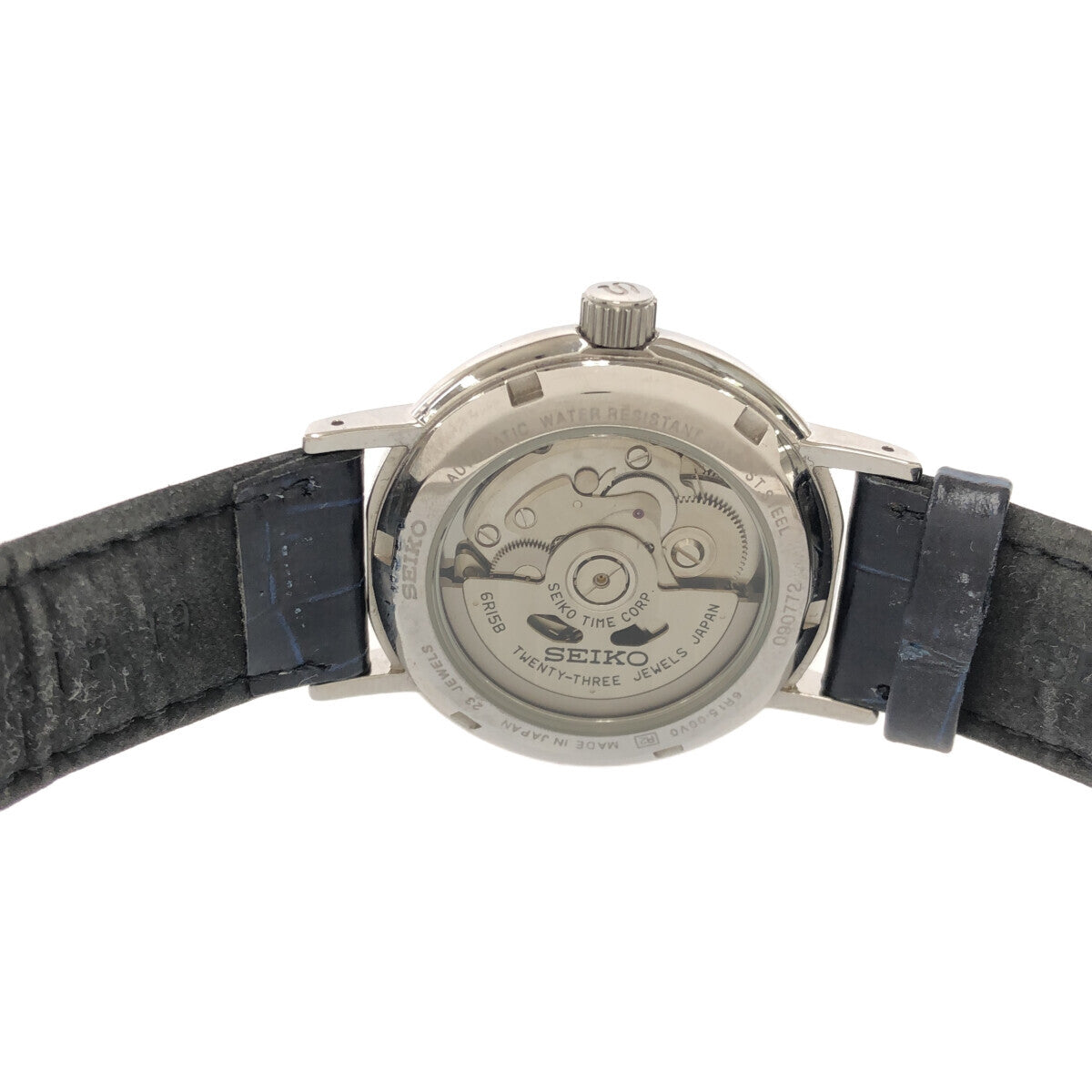 腕時計 稼働 セイコー SEIKO メカニカル 6R15-00V0 SS AT 自動巻き 