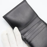 CELINE セリーヌ 財布 マカダム ブラック ミニ財布 2つ折り財布 服飾小物 箱有 H10132