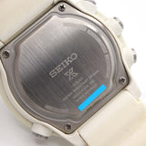 腕時計 稼働 SEIKO セイコー プロスペックス S802-00B0 ソーラー デジタル ホワイトベゼル H7518