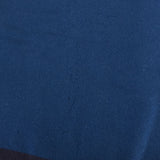 HERMES エルメス ロカバール ポンチョ レザータッセル トップス カシミヤ ウール ブルー系 H12849